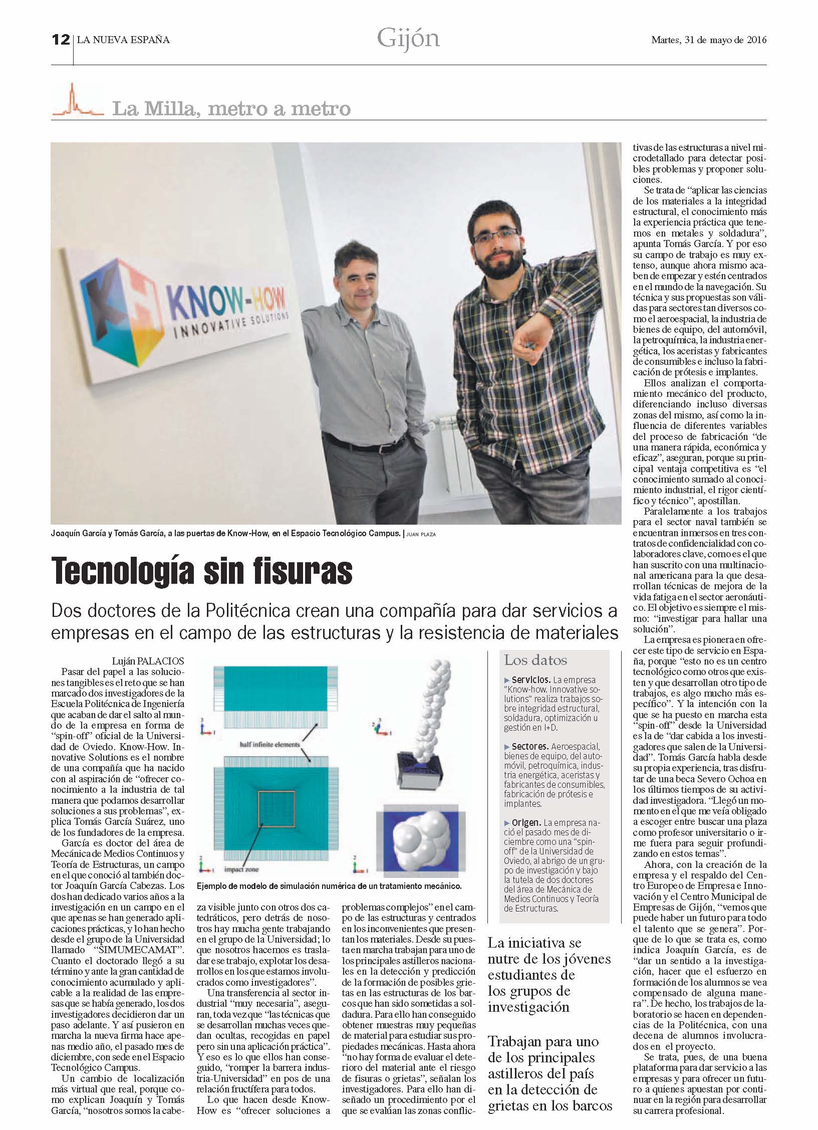 KHISGROUP en La Nueva España KHISGROUP en La Nueva España